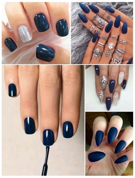 Puedes usar este color de uñas azul cielo, queda muy chulo! Unas Cortas Decoradas Con Piedras