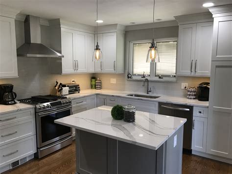 20 Kitchen Cabinets White And Grey