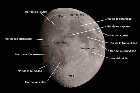 mapa de la luna imagesee