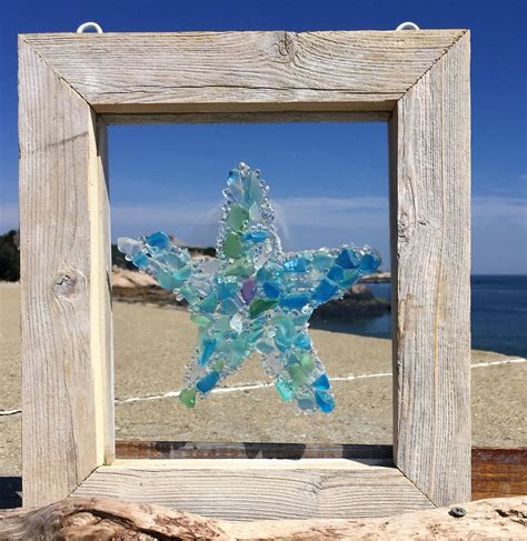 Beachcreation Beach Glass Art Sea Glass Crafts Beach Glass