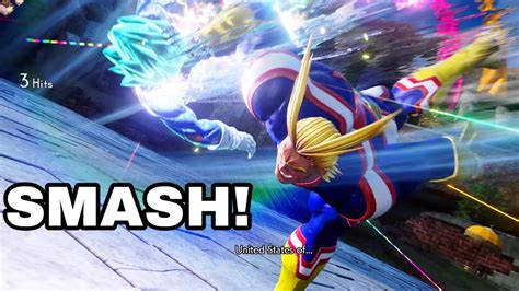 United States Of Smash All Might Jump Force Online Ranked Gameplay