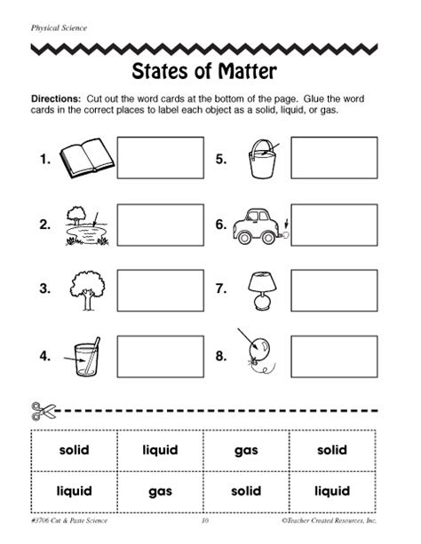 States Of Matter 3rd Grade