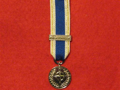Miniature Nato Meritorious Service Medal Msm Hill Military Medals