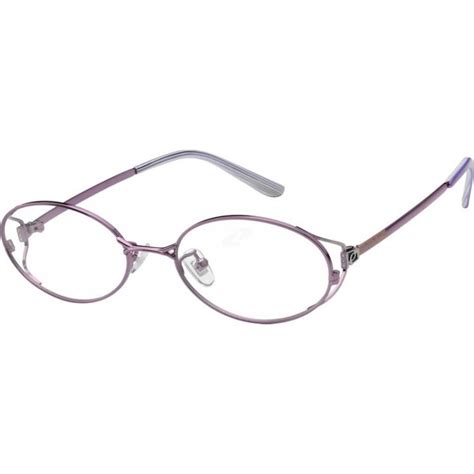 Purple Oval Glasses 210617 Zenni Optical Eyeglasses