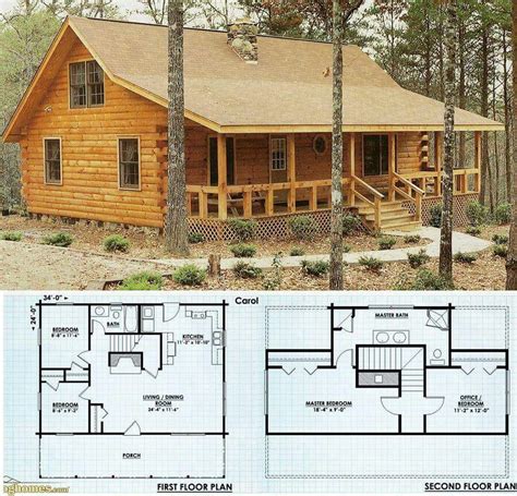 Log Home Cabin House Plans Log Cabin Floor Plans Log Cabin Plans