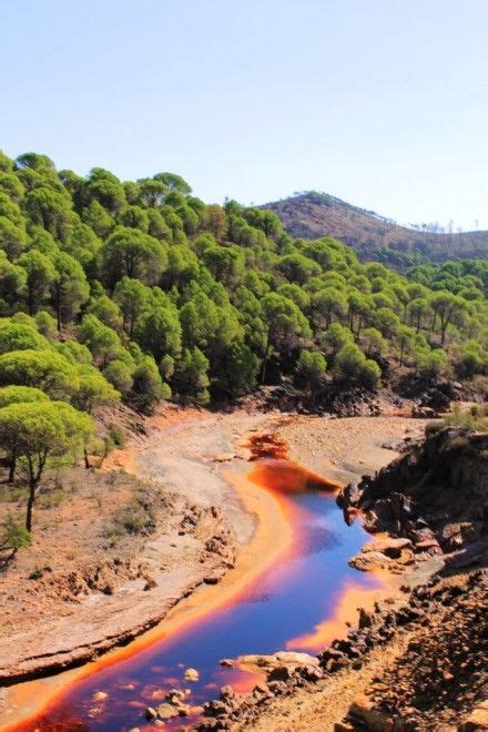 Rio Tinto Huelva Andalucia Spain Most Acidic River In The World