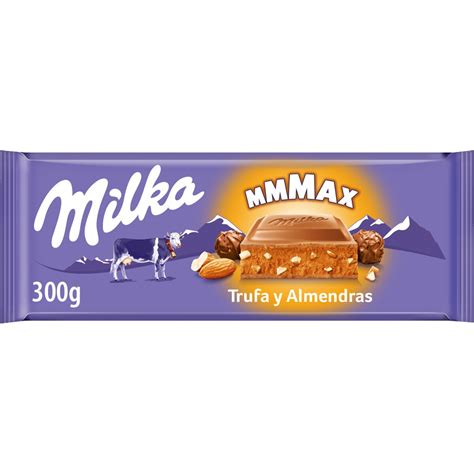 Comprar Mmmax Chocolate Con Leche Relleno De Trufa Y Almendras Tableta 300 G · Milka