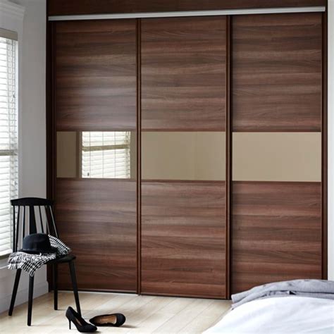 This 3 door wardrobe armoire provides an entire closet and dresser. Sliding Wardrobe Doors for Luxury Bedroom Design ...