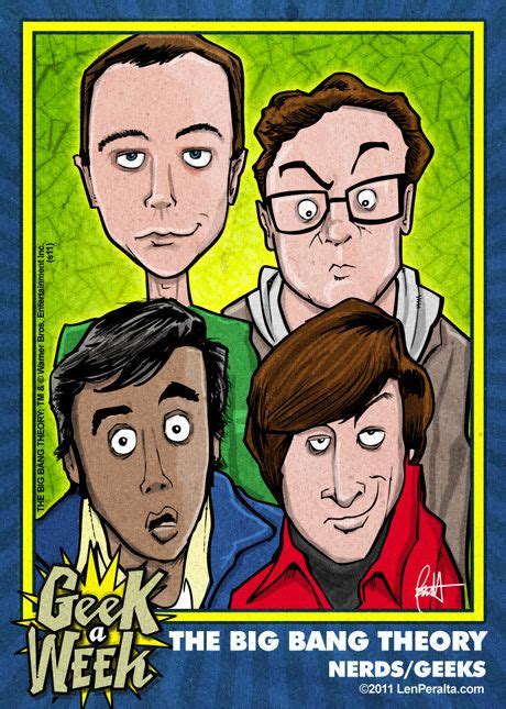 The Big Bang Theory Trading Card From The Geek A Week Series Big