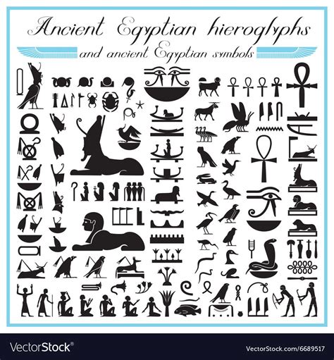 Ancient Egyptian Hieroglyphics Ancient Pyramids Egyptian Art