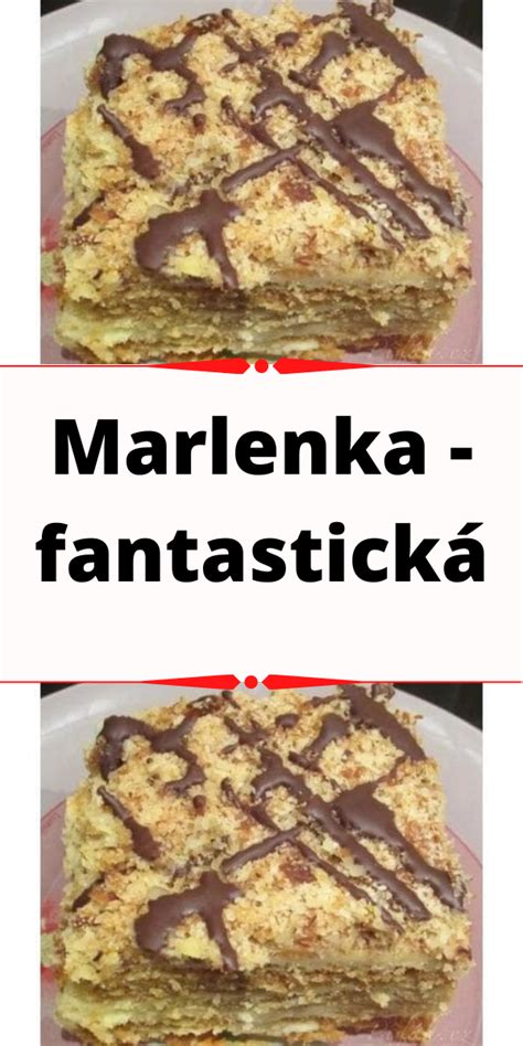 Marlenka fantastická Food Desserts Breakfast