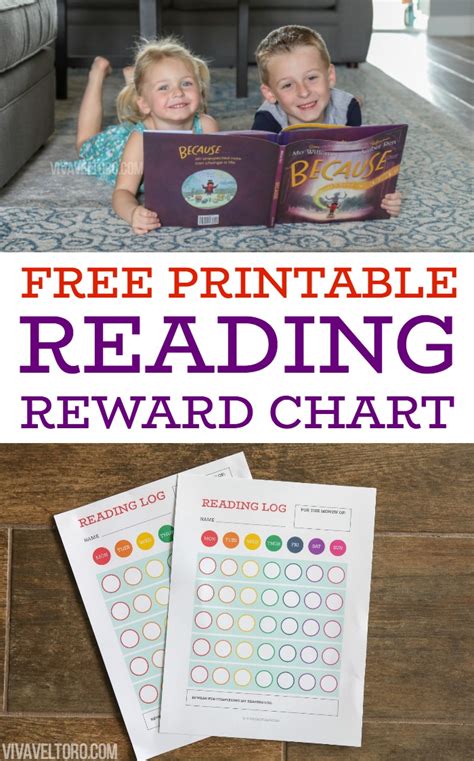 Free Printable Reading Reward Chart
