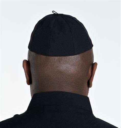 Zucchetto Cap In Black Divinity Clery Wear