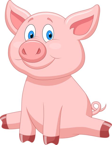 Pig Cartoon Royalty Free Pig Png Download 607785 Free