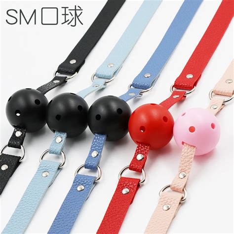 soft silicone gag ball bdsm oral bondage gear fetish open mouth breathable sex toys for couples