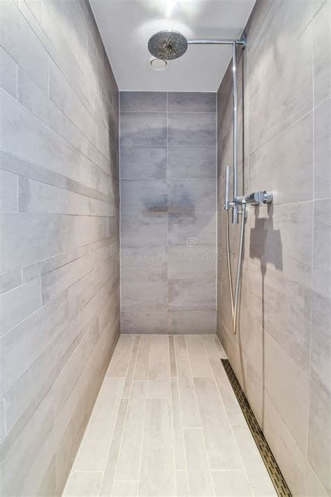 Modern Shower Stall Stock Photo Image Of Apartment 232405348