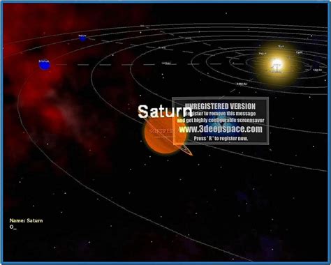 Solar System Screensaver Full Version Download Free