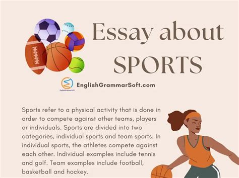 Essay About Sports Why Sports Are Important Englishgrammarsoft