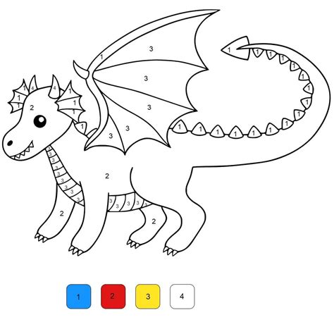Coloring By Number Coloring Pages Coloringlib