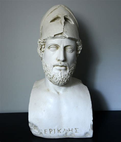 Pericles Bust Perikles Of Athens Sculpture IDENTICAL Museum Replica