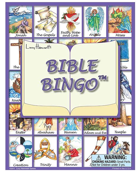 Bible Bingo Game For 1151