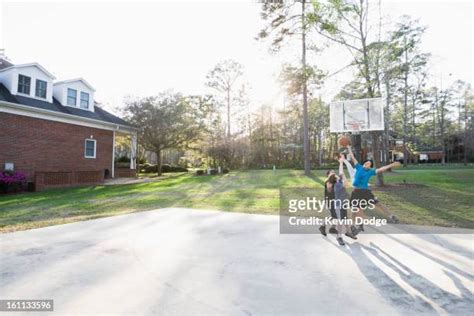 Basketball Hoop Driveway Photos And Premium High Res Pictures Getty
