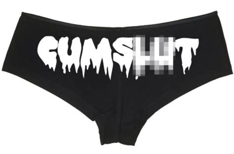 Cum Slt Panties Cute Sexy Knickers Naughty Ladies Underwear Hand