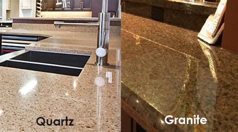 Quartz Vs Granite Solid Surface Countertops Kitchen Countertop