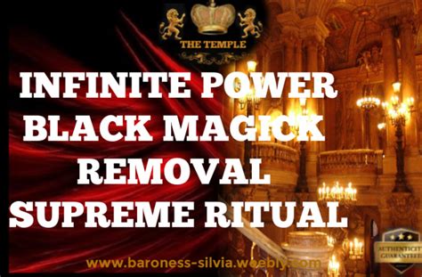 Infinitely Powerful Forbidden Highest Level Black Magick Removal Ritual