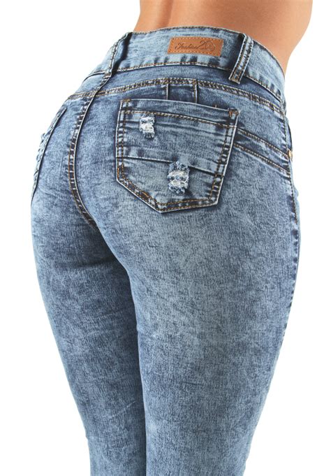 Plus Size Butt Lifting Destroyed Ripped Sexy Skinny Jeans EBay
