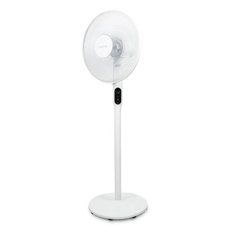 Grade A1 Electriq 16 Inch Low Energy Quiet Dc Pedestal Floor And Table Fan With Remote Control