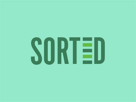 Sorted Logo Animation By Kevin Fischer On Dribbble