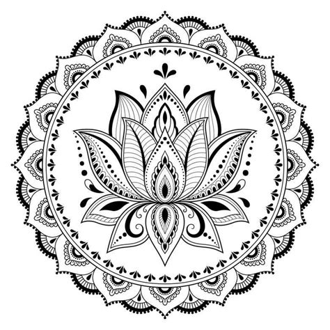 Tessuto a metraggio, altezza 1,80 m. Mandala da colorare come antistress (Foto) | Tanta Salute ...