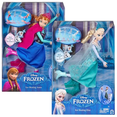 Disney Frozen Ice Skating Anna And Elsa Dolls Crazy Sales