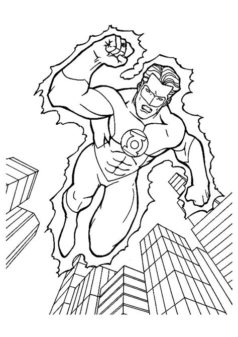 Free Superheroes Coloring Pages Coloring Home