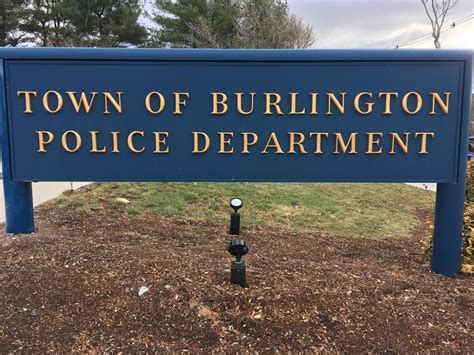Burlington Ma Police Log