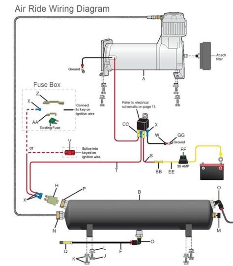 Air Suspension Wiring Diagram - Manual Air Ride Management ...
