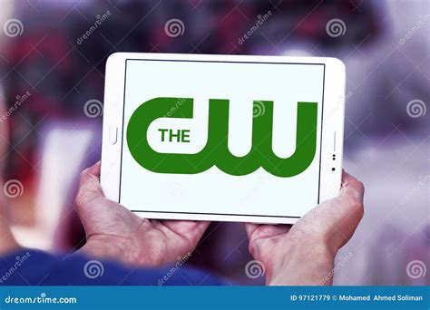 The Cw Network Logo Editorial Stock Image Image Of Multimedia 97121779