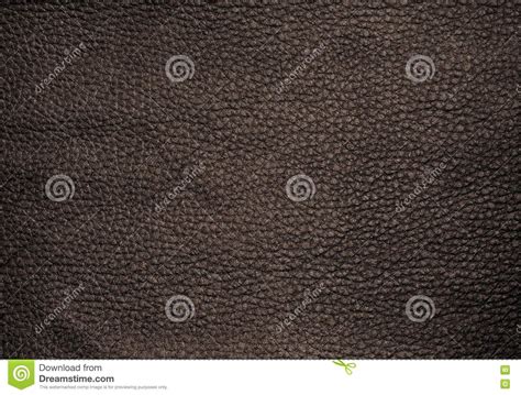 Close Up Of Dark Brown Leather Texture Background Stock
