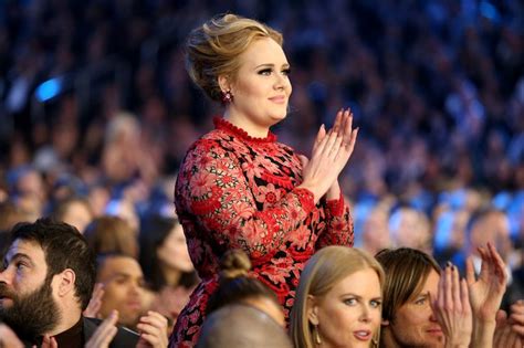 When She Was Like The Only One In The Whole Crowd Standing Adele 21