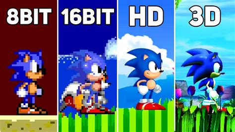 Sonic The Hedgehog 2 1992 8bit Vs 16bit Vs Hd Vs 3d Which One Is