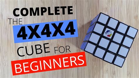 Solving 4x4 Rubiks Cube For Beginners Cfop Youtube