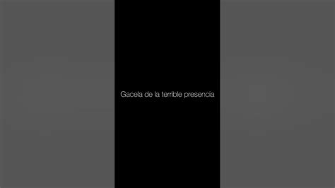 Gacela De La Terrible Presencia Federico García Lorca Poema Youtube