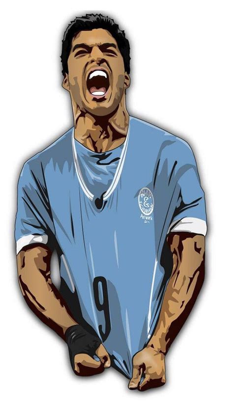 Luis Suarez ♥️♥️ Football Art Football Illustration Football Drawing