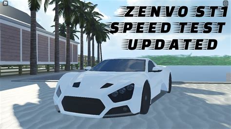 Zenvo St1 Speed Test Updated Southwest Florida Roblox Youtube