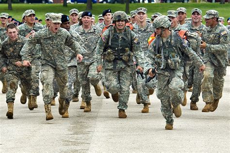 무료 이미지 그룹 사람들 달리는 육군 미국 골 사명 남자 팀 결심 제복 병사들 도전 행군하는 군대