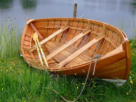 A Double Ended 15ft Rowing Boat Built By Adrian Morgan