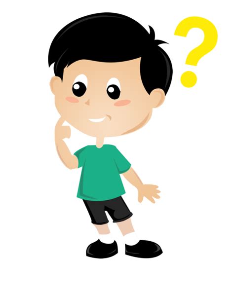 Child Thought Clip Art Boy Thinking Png Download 640800 Free