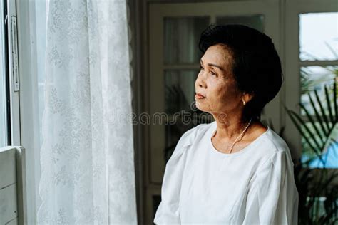 378 Lonely Old Woman Looking Out Window Stock Photos Free And Royalty