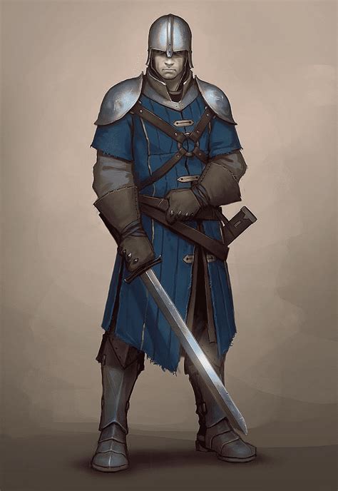 Medival Knight Swordsmanship Medieval Fantasy Components Of Medieval